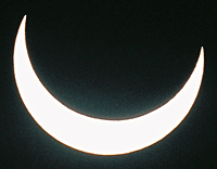 � Nils Kloth 2005: Ringf�rmige Sonnenfinsternis vom 3. Oktober 2005 in Spanien.
