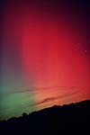 � O. Aders; Polarlichter vom 31.10.2003, Reken, 29 mm, f/2.8, 40 sec., ISO 100 Farbwelt