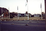 � Oliver Pollmann; Der Flghafen in Lusaka.