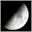 � P. Wienerroither; Mond, 10.05.2000, Bresser Champ 80/400, mod. Digitalkamera Olympus C-1000L, Okularproj. 25mm