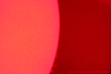� N. Kloth; 2. ATO vom 14. - 16. September 2007; ...nun aber mal Tatsachen von der Sonne: Sch�ne Protzuberanzen. Der schwache Saum zwischen Sonnenrand und Weltraum ist die Chromosph�re. Unbearbeitet und mit dem Kit-Zoomobjektiv einfach afokal fotografiert.